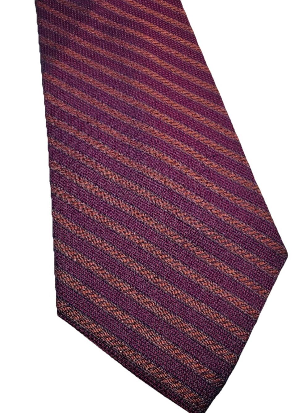 DKNY Donna Karan Signature 100% Italian Silk Mens Tie 4 x 58